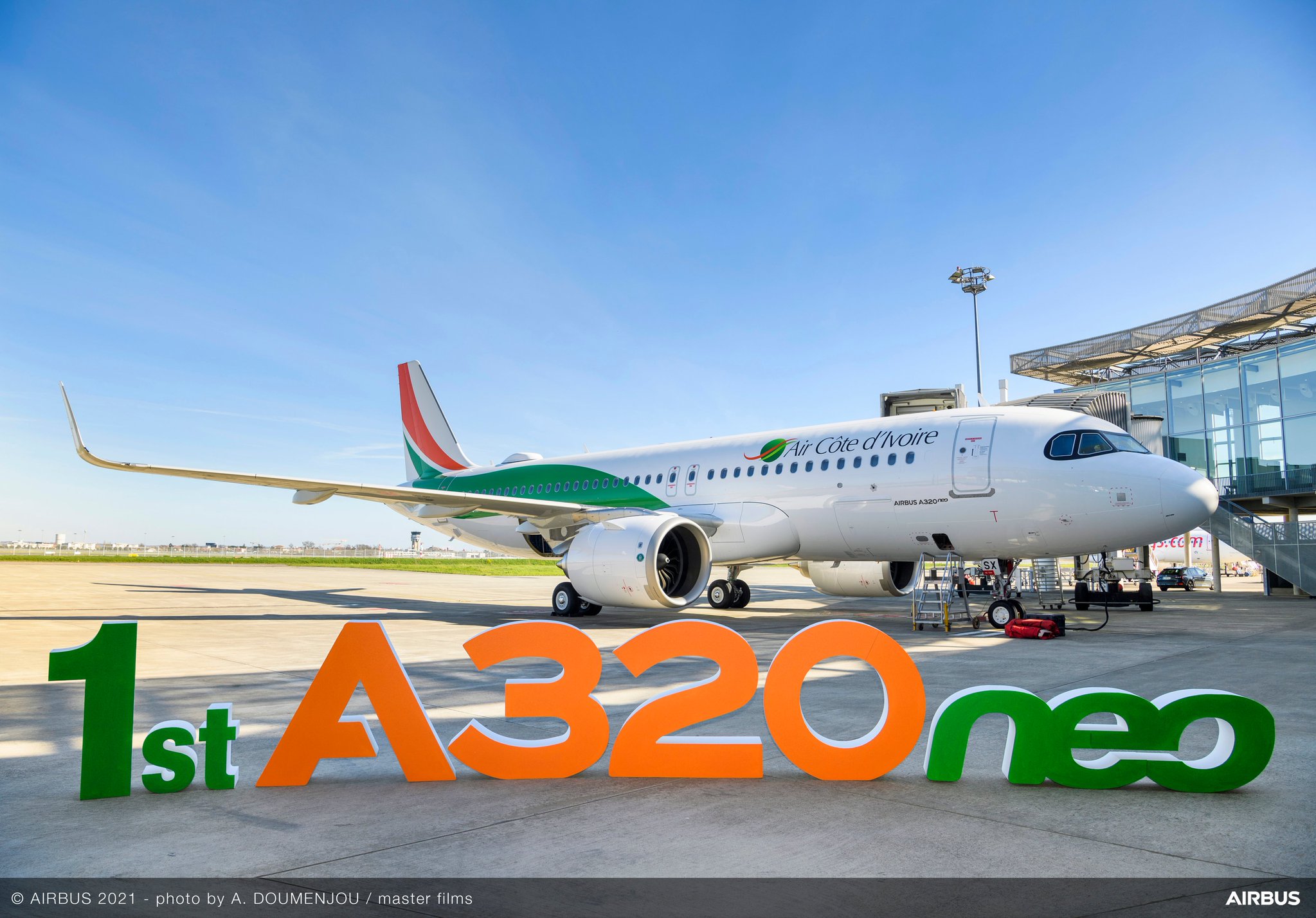 Air Côte d'Ivoire receives its first A320neo