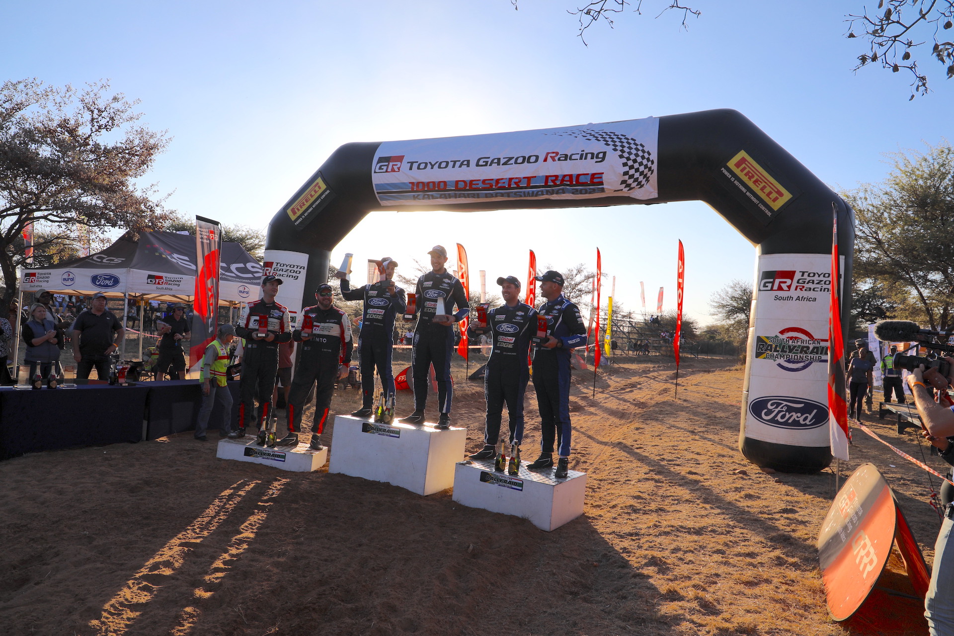 Team Ford wins 2023 Toyota Gazoo Racing 1000 Kalahari Botswana Desert Race